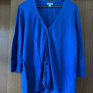 Old Navy Women's Vibrant Blue Cardigan